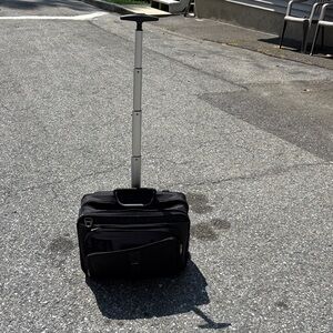 Black Rolling Laptop Bag